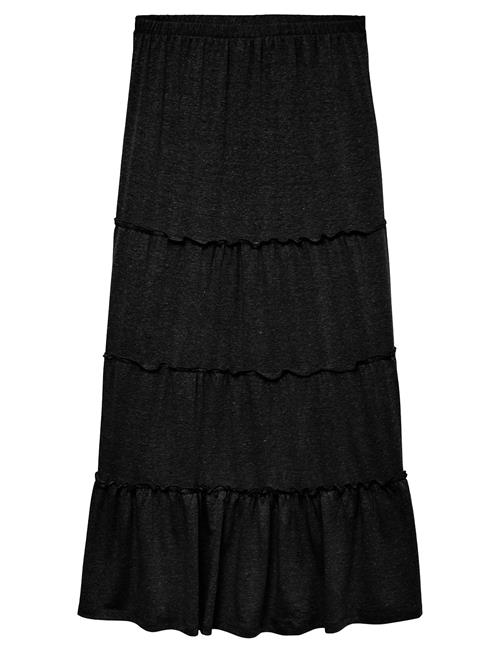 Vmjune Hw Ankle Skirt Jrs Ga Vero Moda Black