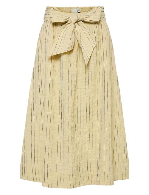 Yasmellow Hw Long Skirt S. YAS Cream