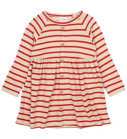The New siblings Kjole - TnstNat - Poppy Red Striped