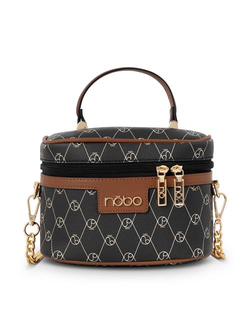 NOBO Håndtaske 'Odyssey'  lysebeige / cognac / sort
