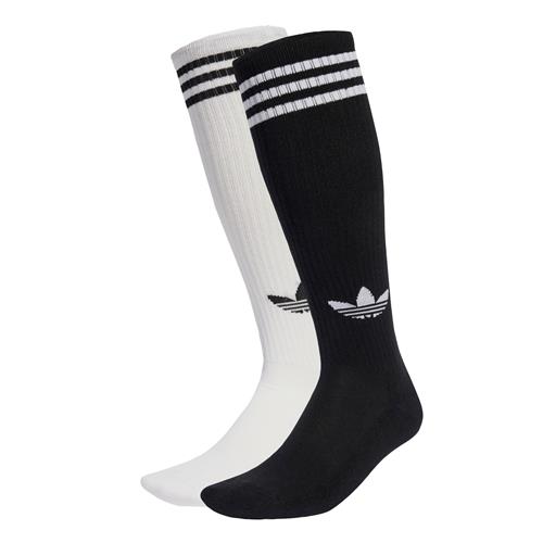 ADIDAS ORIGINALS Knæstrømper  sort / hvid