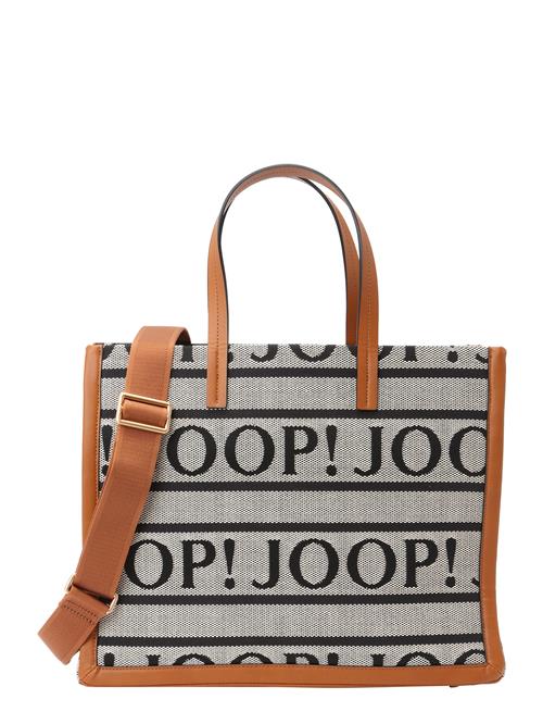 JOOP! Shopper 'Paraffa'  cognac / sort / offwhite