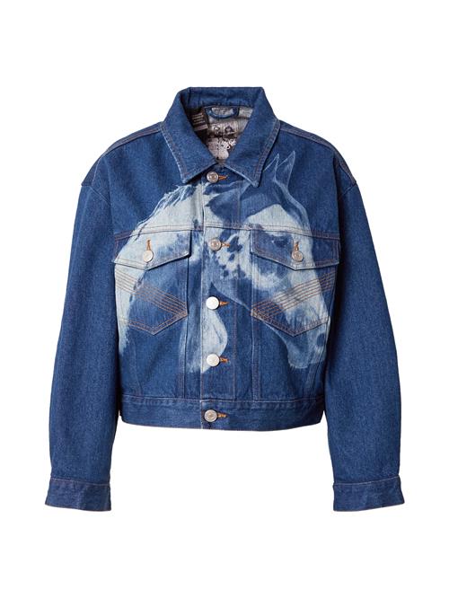 PINKO Overgangsjakke 'Giubbino'  blue denim / lyseblå