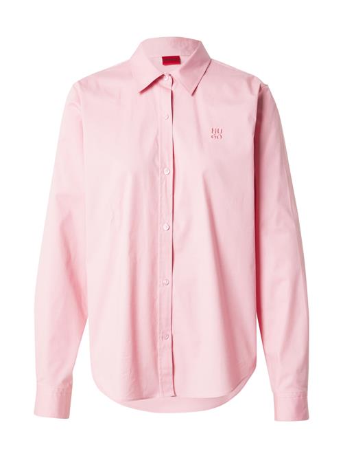 HUGO Bluse 'Essential'  lyserød