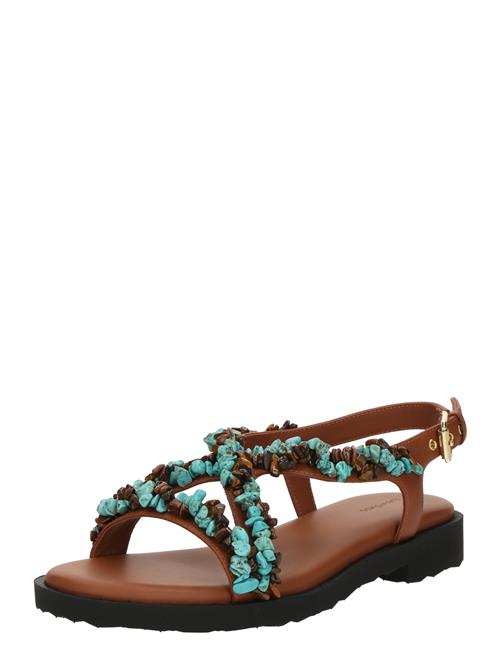& Other Stories Sandaler med rem  turkis / brun