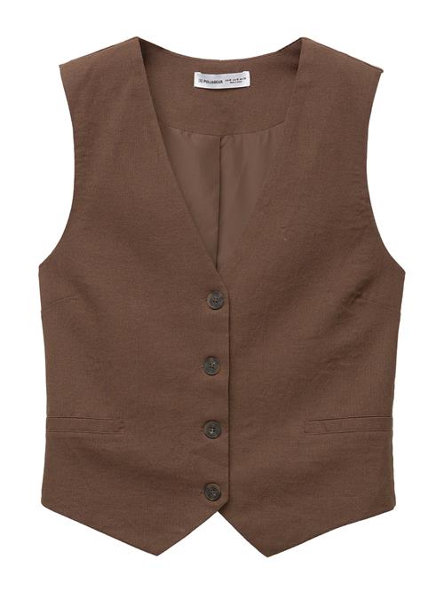 Pull&Bear Jakkesætsvest  choko