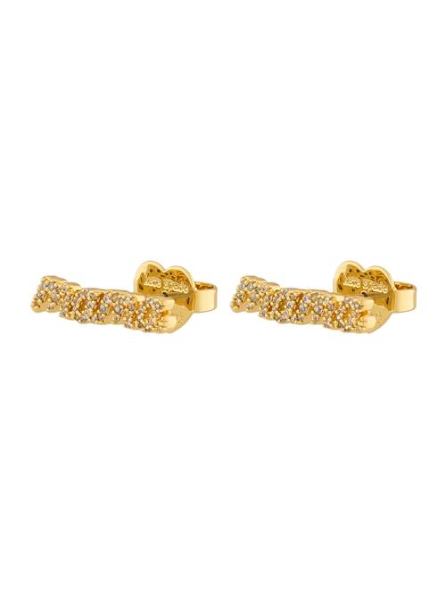 Kate Spade Øreringe  guld / transparent