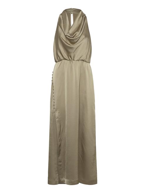 Se Dante6-Marryme Satin Halter Maxi Dress Dante6 Green ved Booztlet