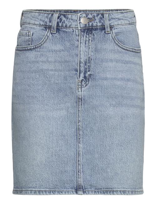 Vikaja Jaf Denim Skirt- Noos Vila Blue
