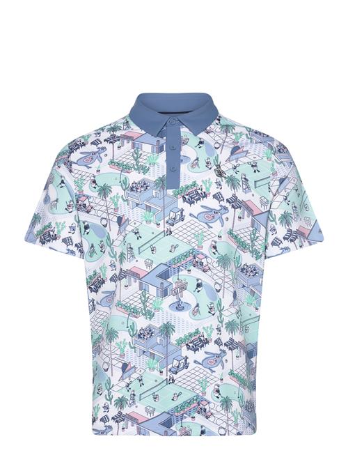 Se Palm Spring Polo Original Penguin Golf Patterned ved Booztlet