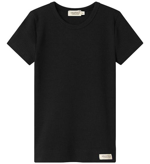 MarMar T-shirt - Rib - Modal - Sort