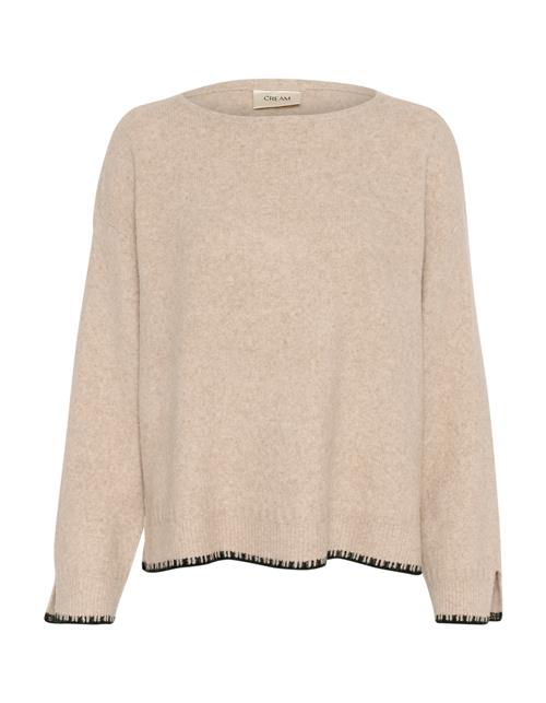 Cream Pullover 'Oni'  beige / sort