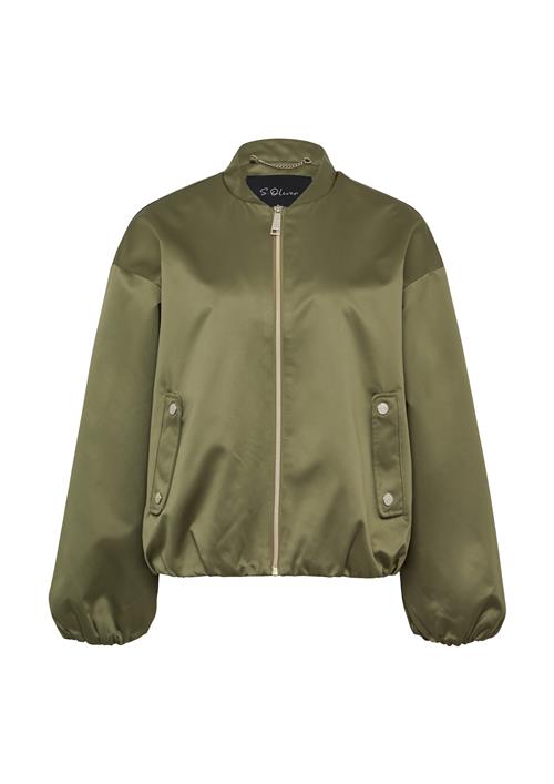 s.Oliver BLACK LABEL Overgangsjakke  oliven