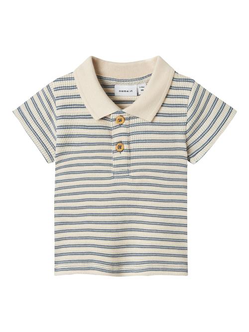 NAME IT Shirts 'NBMJerimiah'  beige / blå