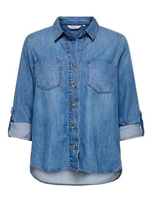 ONLY Bluse 'ONLYASMIN'  blue denim