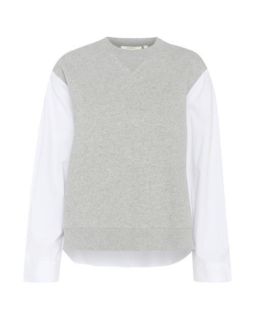 InWear Pullover  grå / hvid
