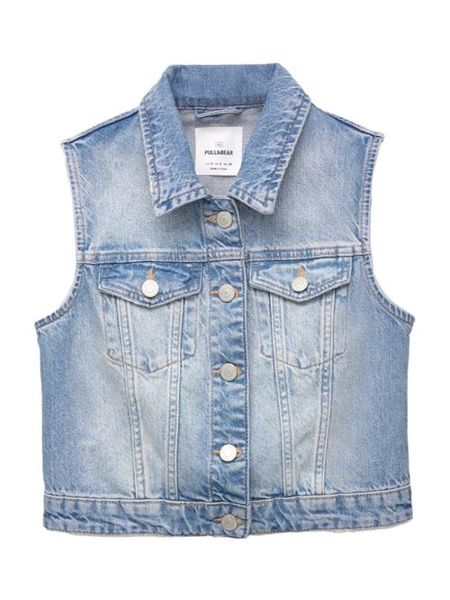 Pull&Bear Vest  blue denim