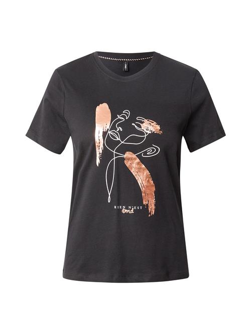 ONLY Shirts 'ONLKITA'  bronze / sort / hvid