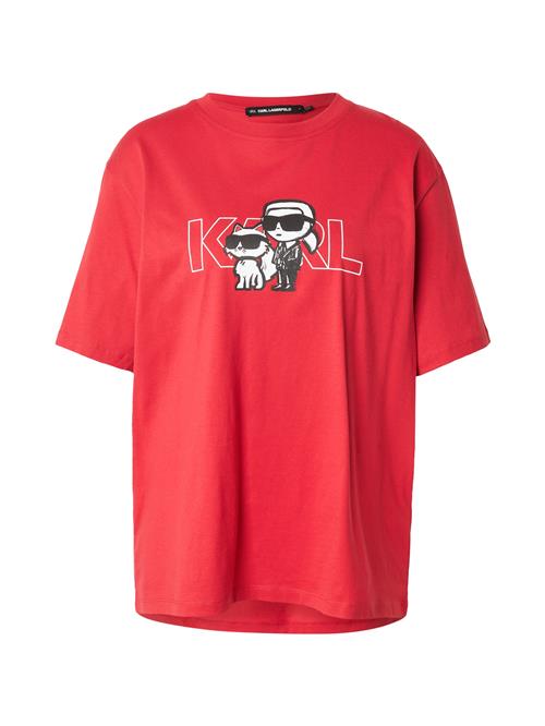 Karl Lagerfeld Shirts  rød / sort / hvid