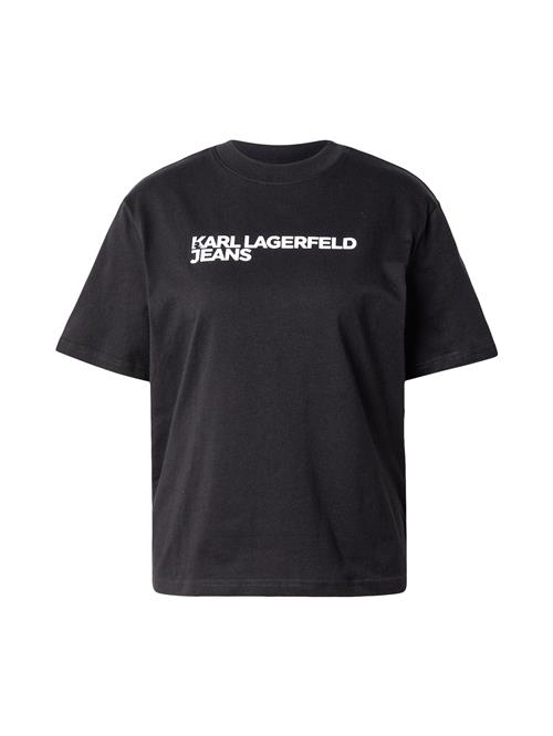 KARL LAGERFELD JEANS Shirts  sort / hvid
