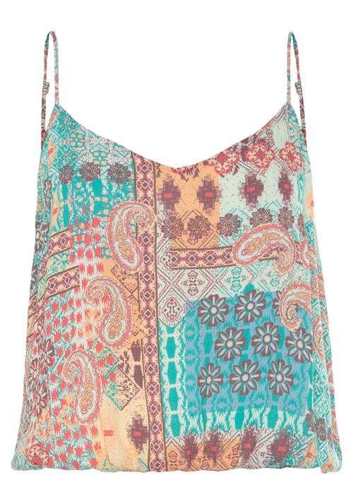 LASCANA Overdel  beige / turkis / jade / knaldrød