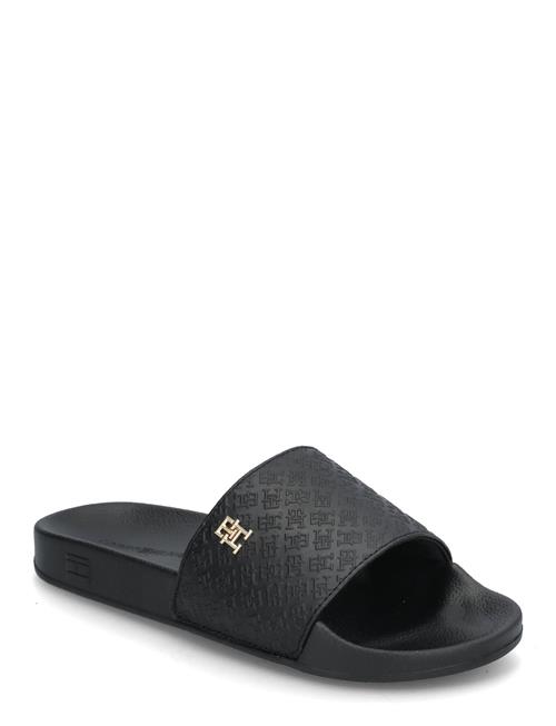 Th Monogram Poolside Tommy Hilfiger Black