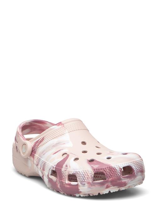 Se Classic Marbled Clog K Crocs Pink ved Booztlet