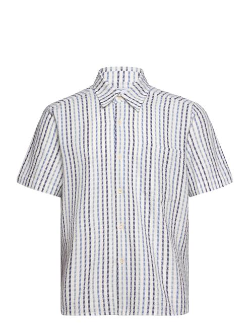 Se Clerk Shirt Percival Blue ved Booztlet