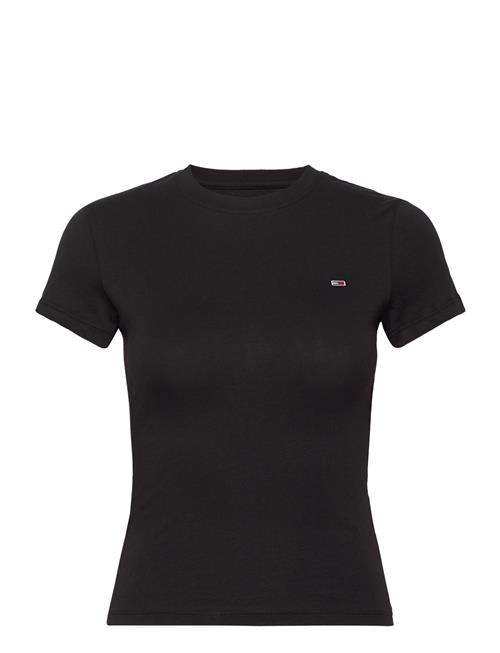 Tjw Slim C-Neck Tee Tommy Jeans Black
