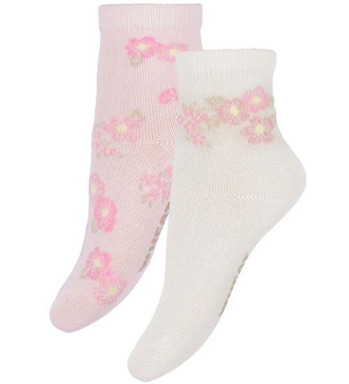 Se Wheat Strømper - 2-pak - Luna - Rose ved KidsWorld