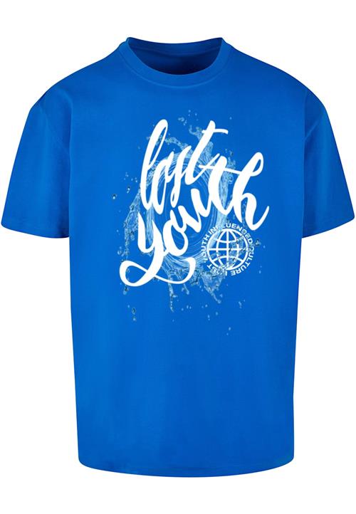 Lost Youth Bluser & t-shirts  blå / hvid