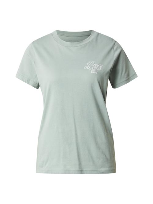 Lee Shirts 'SMALL LOGO TEE'  mint
