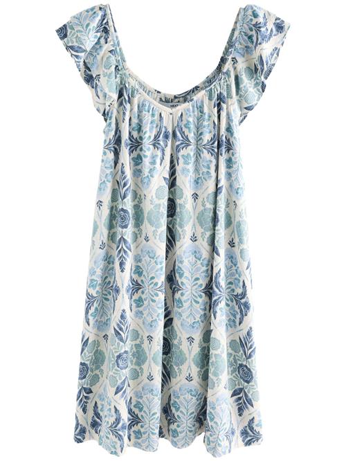 Next Sommerkjole  turkis / ensian / pastelblå / offwhite