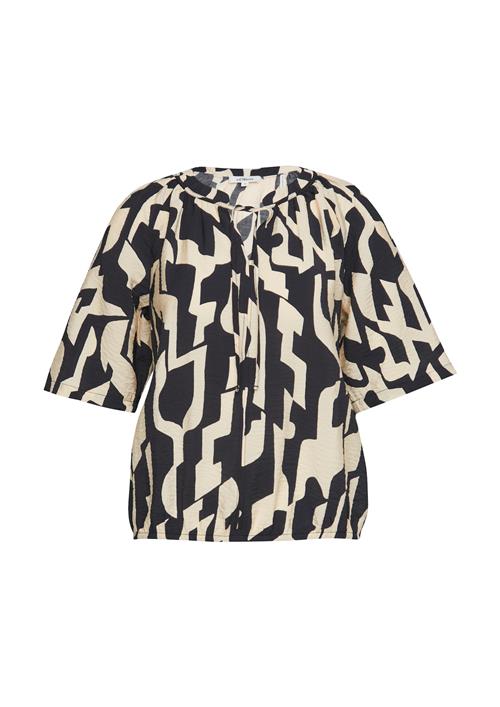 s.Oliver Bluse  ecru / sort