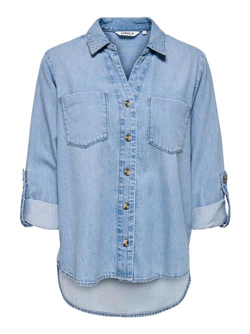ONLY Bluse 'ONLYASMIN'  blue denim