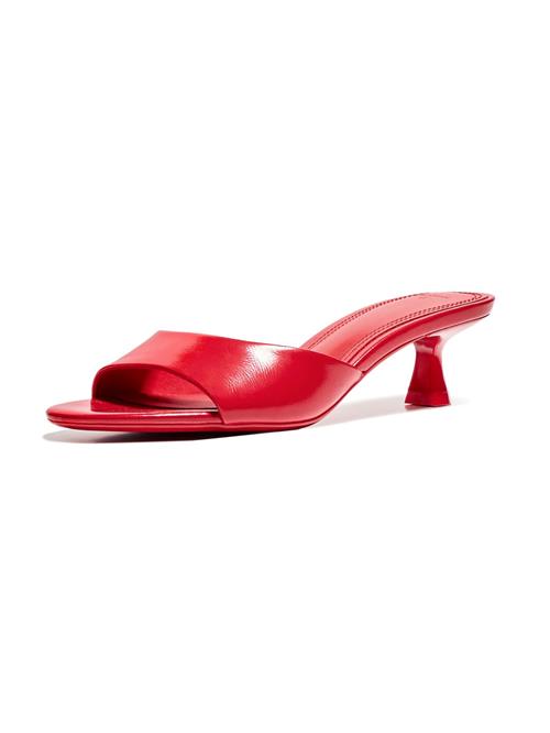 Bershka Pantoletter  rød