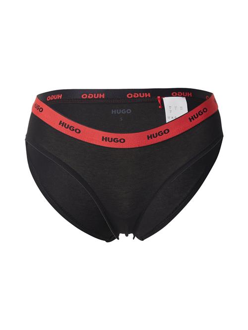HUGO Slip  rød / sort