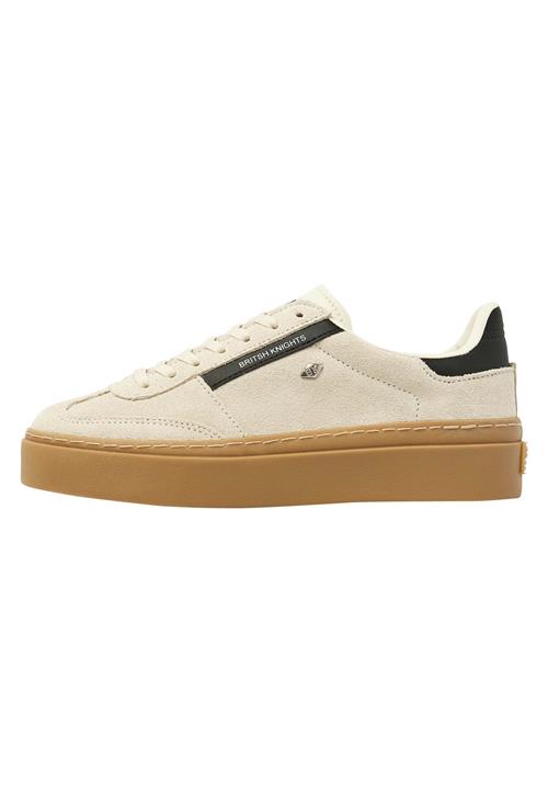 BRITISH KNIGHTS Sneaker low 'Re-Issue'  kit / sort / hvid