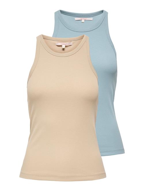 ONLY Overdel 'ONLLindsay'  beige / lyseblå