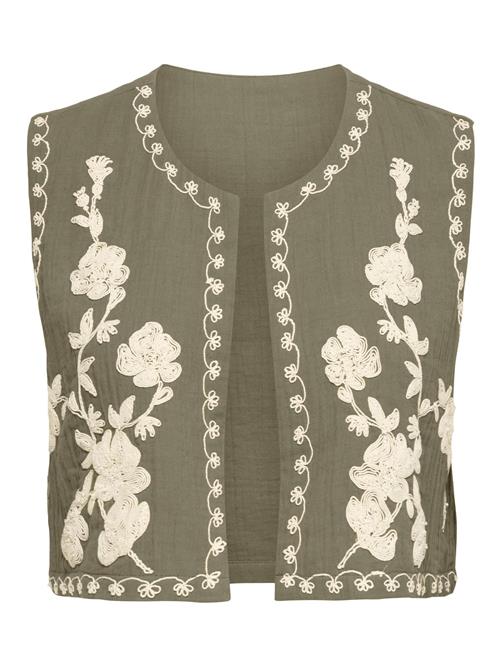 JDY Vest 'JDYMarley'  beige / oliven