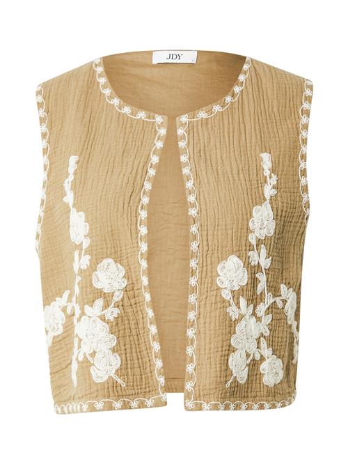 JDY Vest 'JDYMarley'  creme / oliven