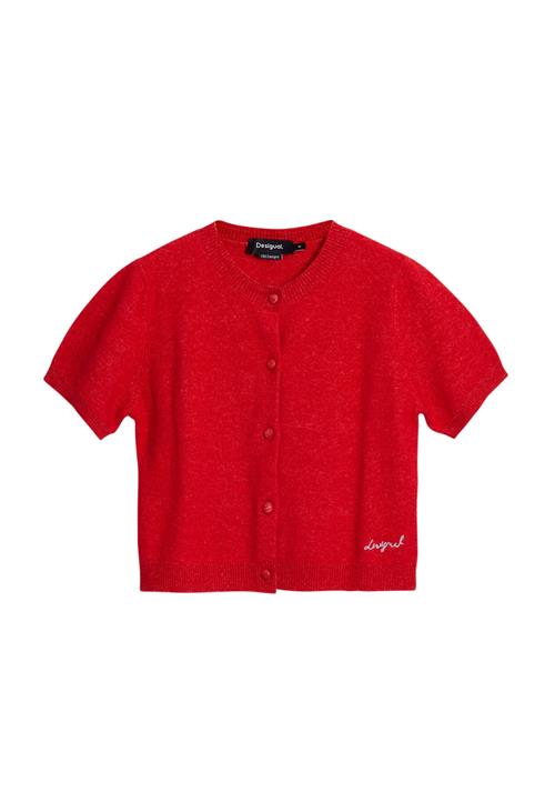 Desigual Cardigan  rød / hvid