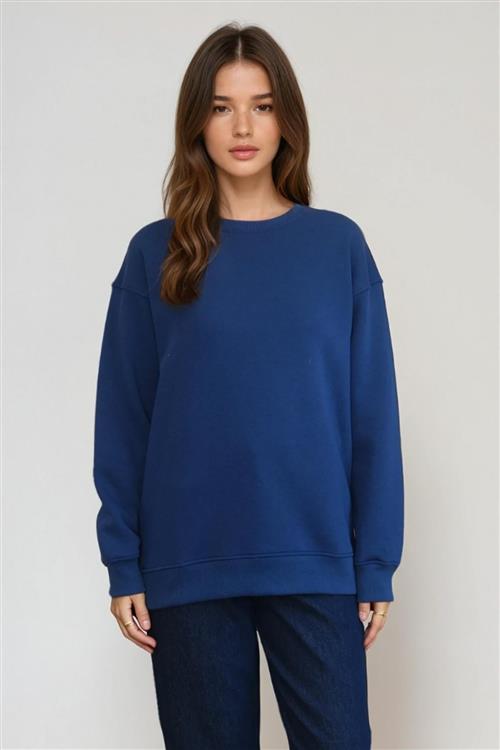 Alina Sweatshirt - Navy - L - TeeShoppen