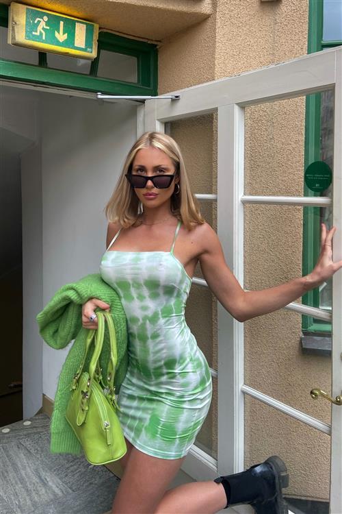 Kiwi obsession dress - Small - May