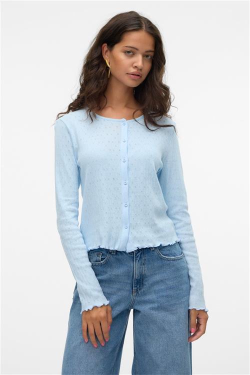 Isa O-Neck Cardigan - Nantucket Breeze - Vero Moda