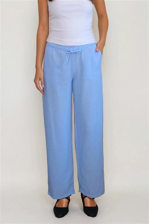 Lilly Pants - Lys Blå - 2XL - TeeShoppen