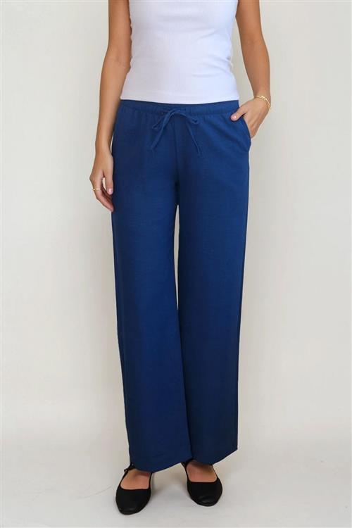 Lilly Pants - Navy - XL - TeeShoppen