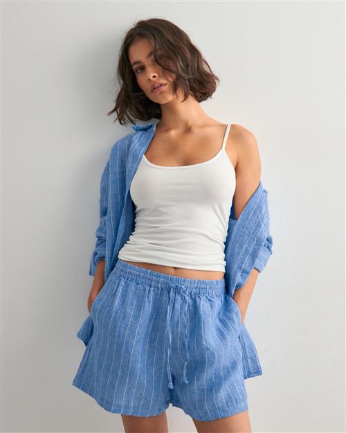 Samsøe Samsøe - Blå - Maren string shorts 14329