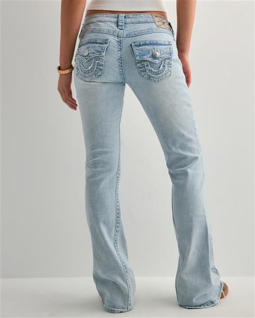True Religion - Blå - Hs Applique Joey Lr Flare Flap