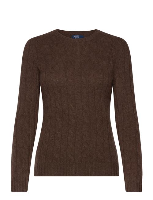 Cable-Knit Cashmere Sweater Polo Ralph Lauren Brown